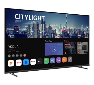 TESLA TV 55E645BUW, LED, 4K UHD, 55"